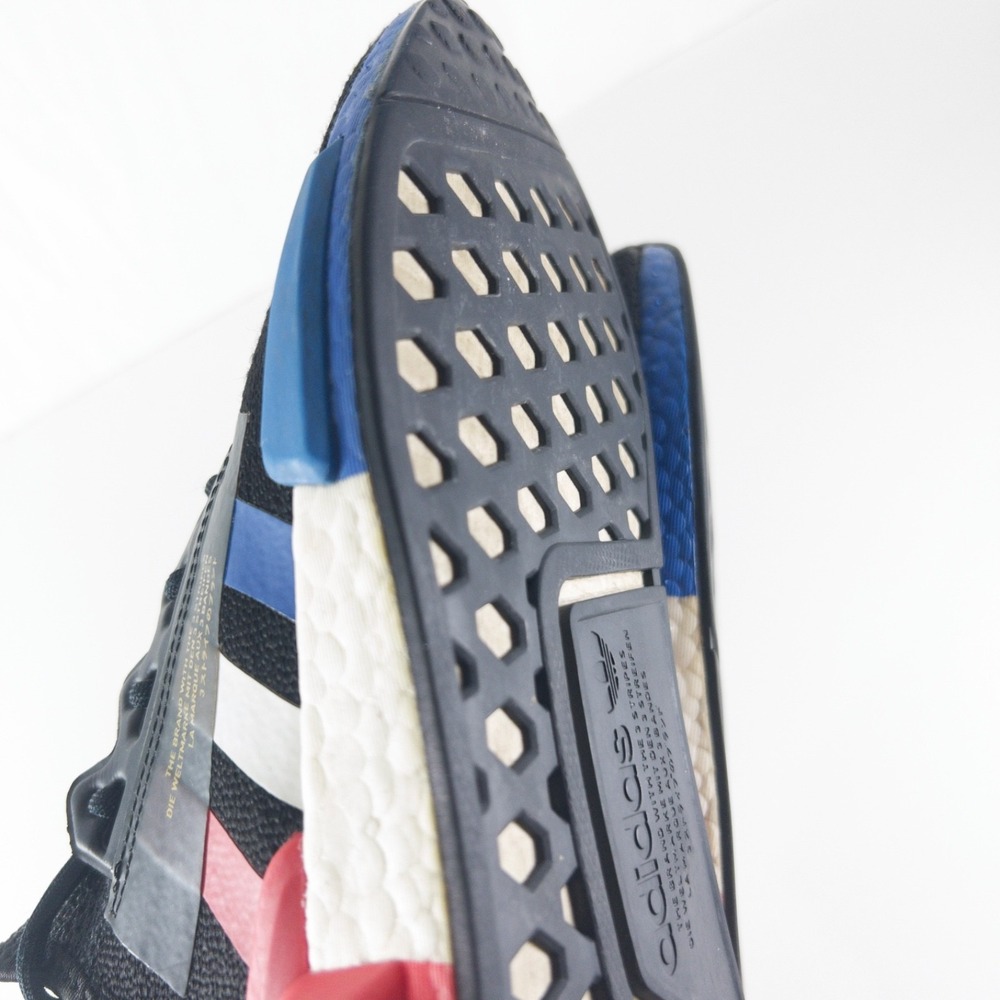 Adidas NMD R1 V2 Paris Knit Mesh Sneakers Casual Running Shoes Mens 8 FY2070 EUC - Picture 9 of 16